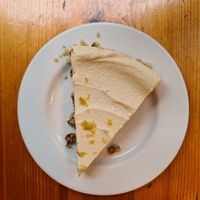 Cheese cake at The Good Life Wholefood Restaurant in Shrewsbury