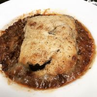 Moussaka at The Good Life Wholefood Restaurant in Shrewsbury