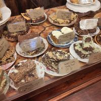 Cakes at The Good Earth in Leicester