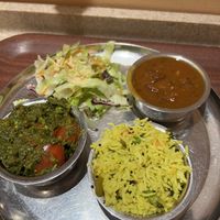 Veggie platter £7.95   at Govinda's in London