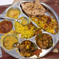 Vegan Thali at Govinda's in London