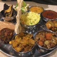 Vegan Thali at Govinda's in London