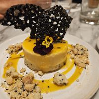 Passionfruit cheesecake at Mildreds - Soho in London