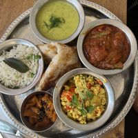 Thali Brunch   at Mildreds - Soho in London