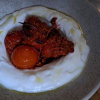 Whipped feta and tomatoes at Mildreds - Soho in London