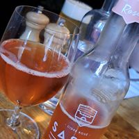 Rose cider at Mildreds - Soho in London