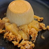 Chai panna cotta at Mildreds - Soho in London