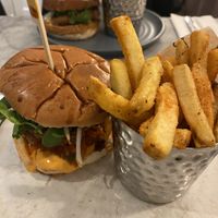 Korean Chick’n Burger 🍔   at Mildreds - Soho in London