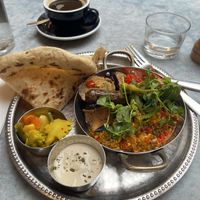 Charmoulah brunch  at Mildreds - Soho in London