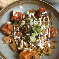 Korean bibimbap  at Mildreds - Soho in London