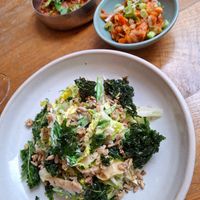 Kale salad at Mildreds - Soho in London