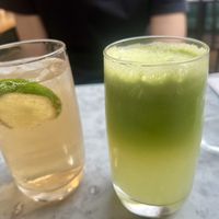 Fresh drinks   at Mildreds - Soho in London