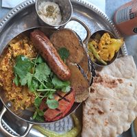 Charmoulah brunch at Mildreds - Soho in London