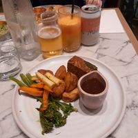 Pine nut roast at Mildreds - Soho in London