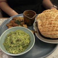 Mushroom pot pie  at Mildreds - Soho in London