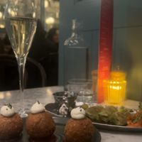 Arancini & Gyoza  at Mildreds - Soho in London