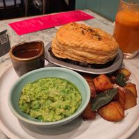Mushroom Pie at Mildreds - Soho in London