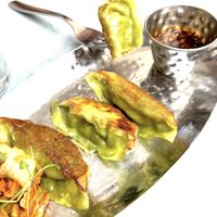 Gyoza  at Mildreds - Soho in London