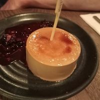 Crème brûlée at Mildreds - Soho in London