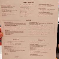 Menu page at Mildreds - Soho at Mildreds - Soho in London