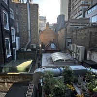Back yard  at Mildreds - Soho in London