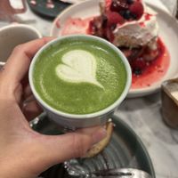 Matcha 🤍  at Mildreds - Soho in London