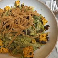 green tofu salad  at Mildreds - Soho in London