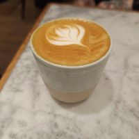 Latte at Mildreds - Soho in London