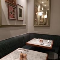 Seating beside us at Mildreds - Soho in London