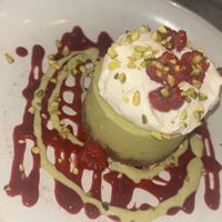 Pistachio cheesecake   at Mildreds - Soho in London