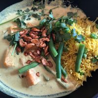 Sri Lankan curry at Mildreds - Soho in London