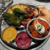 Meze brunch  at Mildreds - Soho in London