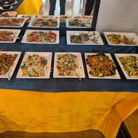 All the salads at Chutneys in North West London