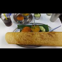 Dosa & chutneys at Diwana Bhel Poori House in North West London