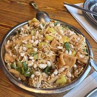 Vegan starter  at Diwana Bhel Poori House in North West London