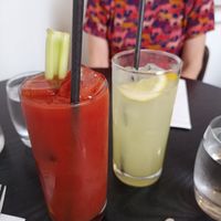 Virgin Mary and Elderflower Spritz at The Gate - Hammersmith in West London