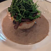 Mushroom risotto cake 8/10 at The Gate - Hammersmith in West London