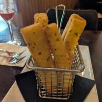 Polenta fries - not my choice 😅 at The Gate - Hammersmith in West London