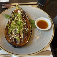 Miso aubergine  at The Gate - Hammersmith in West London