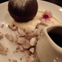 Chocolate snowball at The Gate - Hammersmith in West London