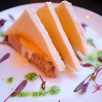 Starter, pâté with bread. at The Gate - Hammersmith in West London
