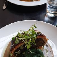 Rotolo and wellington - both vegan at The Gate - Hammersmith in West London