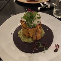 Tortilla with guacamole and black bean sauce - main at The Gate - Hammersmith in West London