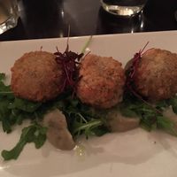 Vegan arancini balls at The Gate - Hammersmith in West London