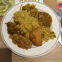 Buffet  at Indian Veg Bhelpoori House in North London