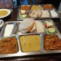 Beautiful thali! at Jai Krishna in North London