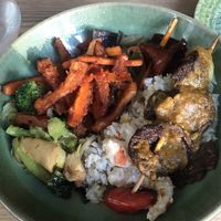   at Loving Hut in North London