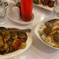 special fry rice and vegan chicken   at Loving Hut in North London