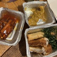 Mixed hors d'oeuvre   at Loving Hut in North London