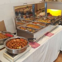 Selection at Loving Hut in North London